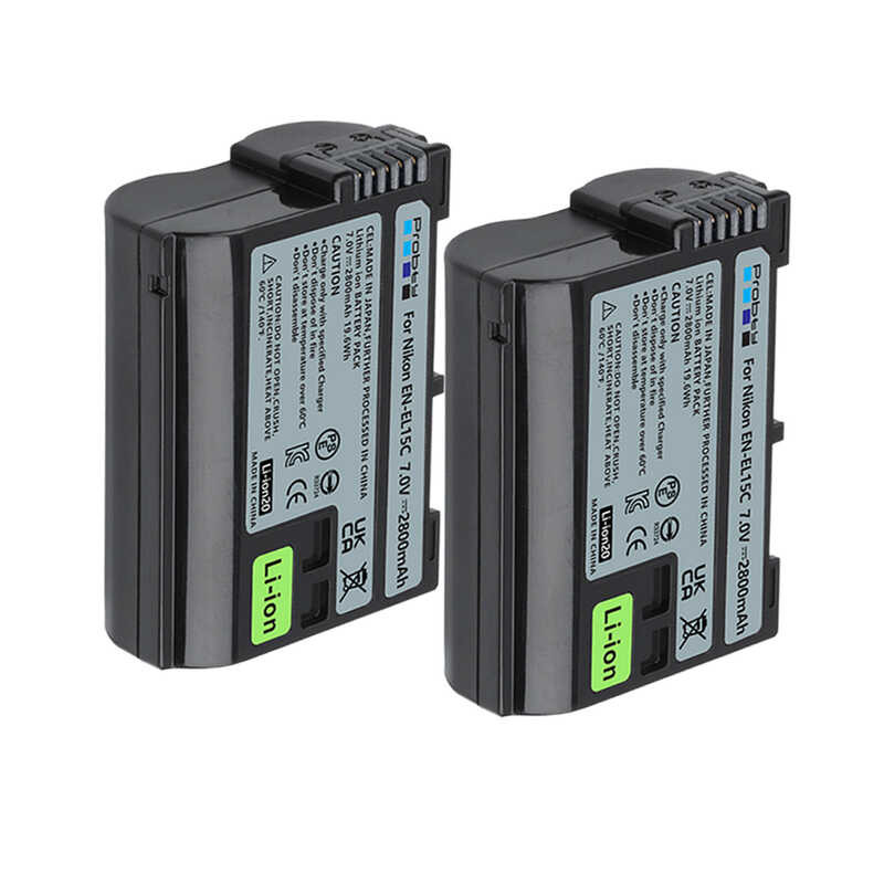 แบตเตอรี่ 666 En-El15 En-El15c 2800มิลลิแอมป์ต่อชั่วโมงอุปกร