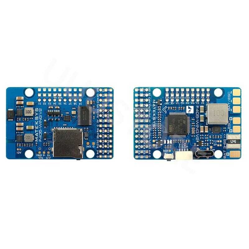Matek 353 Mateis ควบคุมการบิน F405 WING V2 FC Baro OSD กล่องดำสำหรับ