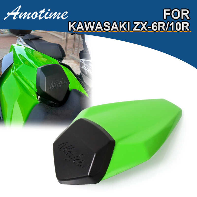 々 ฝาครอบแฟริ่ง Kursi Belakang Motor สำหรับ Kawasaki Ninja Zx6r Zx-6R 2019-2024