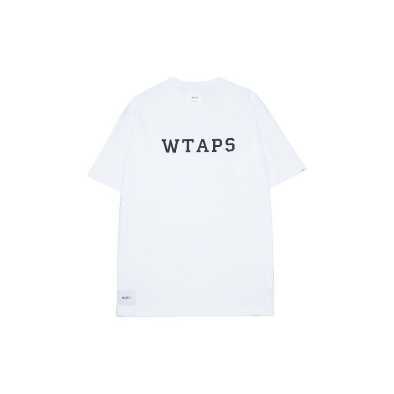 ♞,♘Wtaps Academy SS Cotton. College White Unused WFD