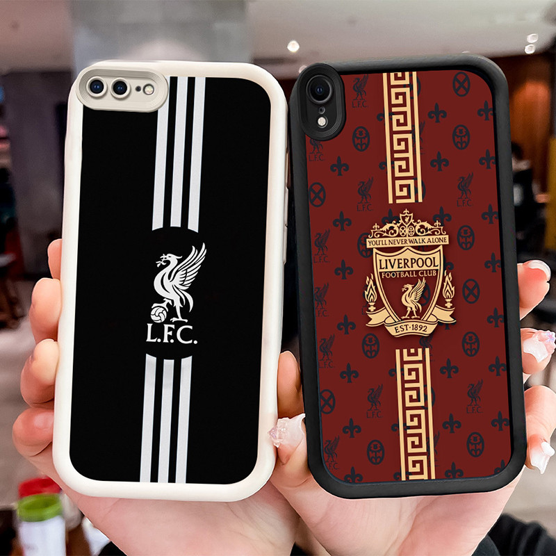 เคสกันกระแทกสําหรับ iPhone XR X XS 6 7 8 Max Plus WF24 Liverpool
