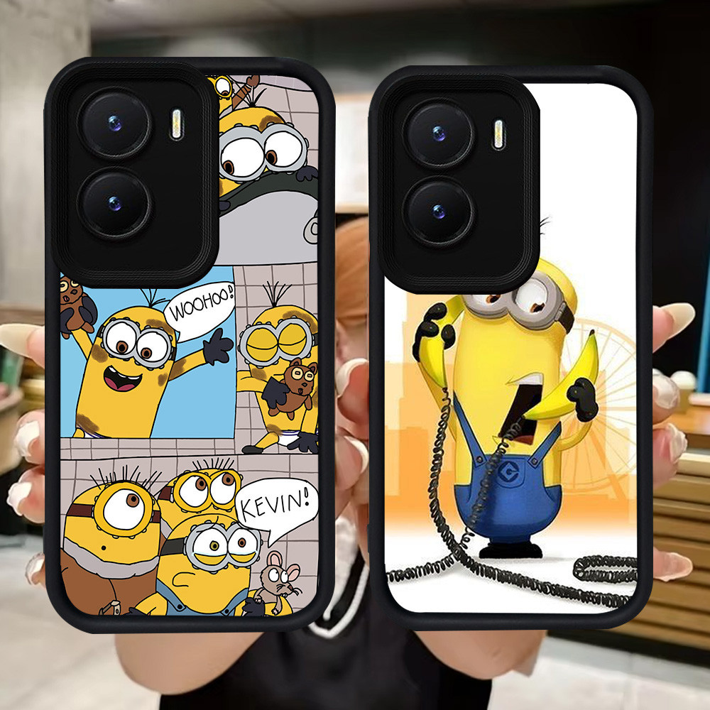 Q22 Minion soft Casing สําหรับ VIVO Y35 IQOO Z9X Y01 Y01A Y55 Y75 Y56 Y15a Y16 Z9 Y15s Y22 13 Z10 T4