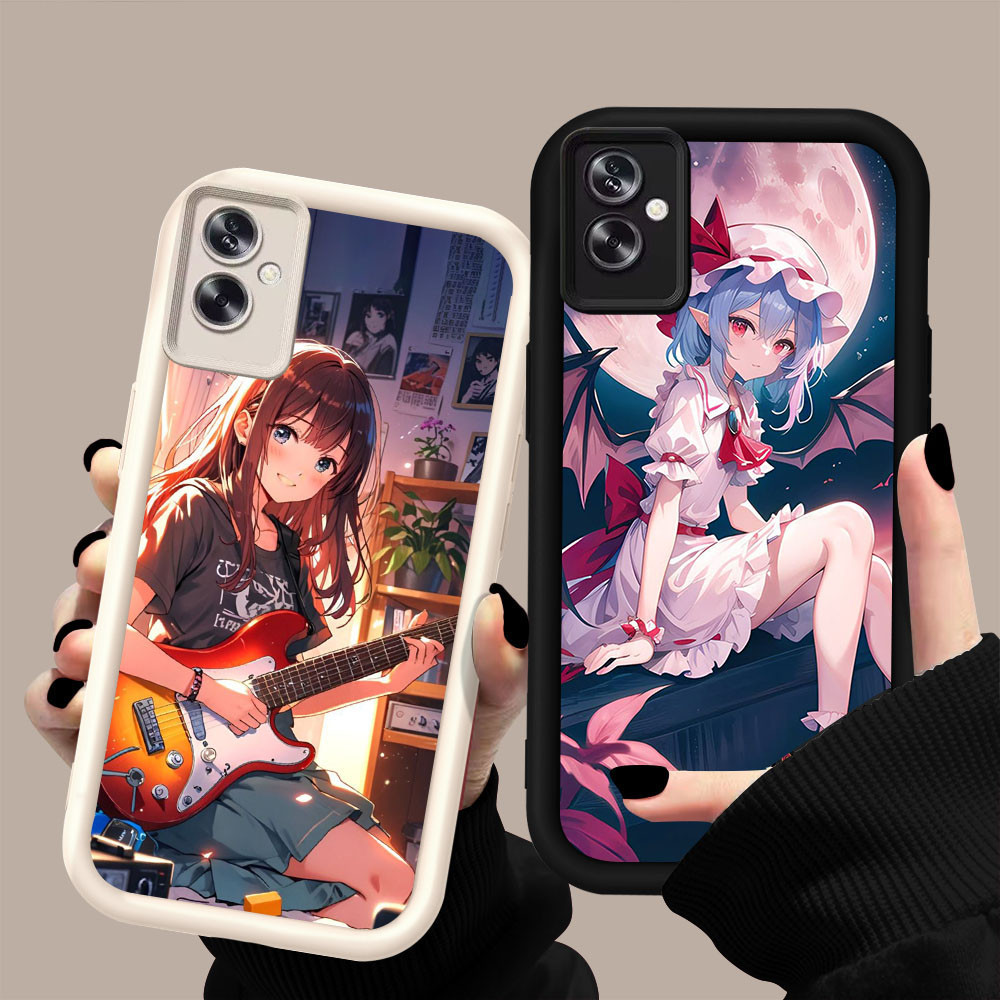 YZ-108 light-tonal สาวกันกระแทกสําหรับ OPPO Realme Narzo จริง C35 A5 A3X C31 A79 A3 50A Prime Pro 5G