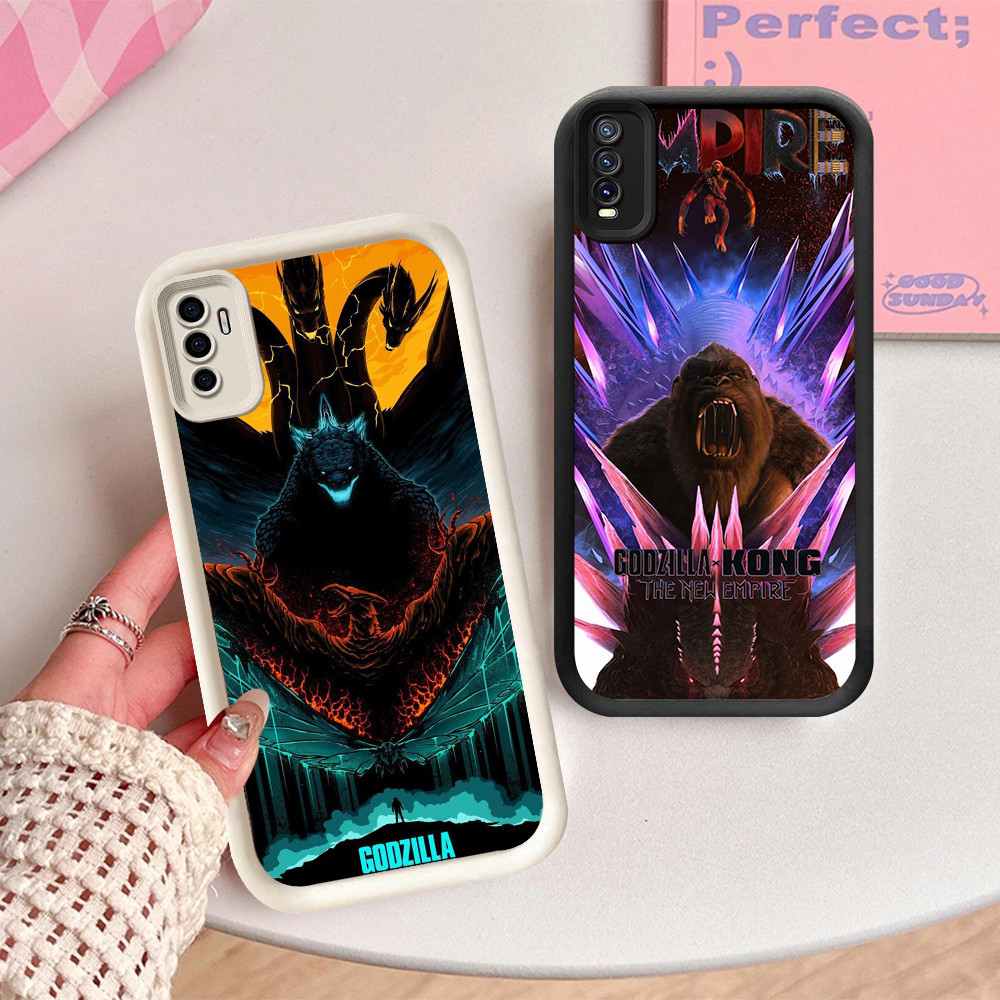 NA-36 Godzilla vs Kong2 เคสกันกระแทกสําหรับ VIVO Y20 Y20i Y11S S1 Y20S Y12S Pro