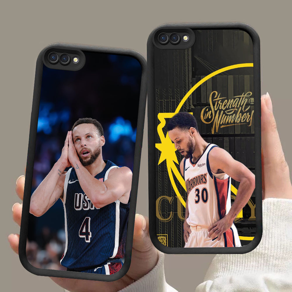 DF-103 Stephen Curry NBA Luxury Soft Casing สําหรับ OPPO A5 A5X A3S A1K A12E Realme C2 C2s 14 14T