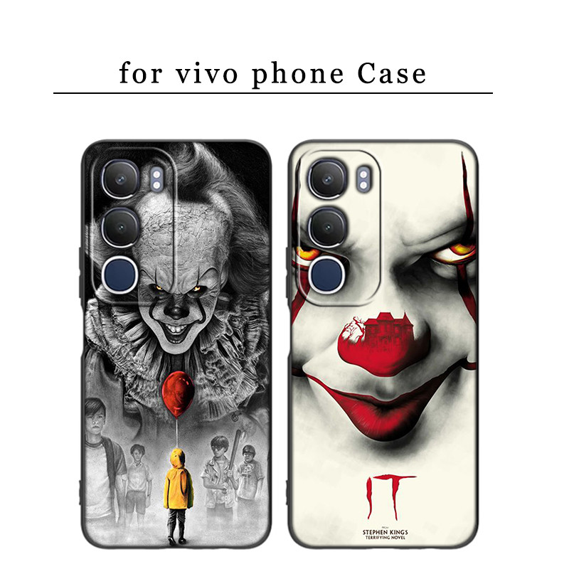 CU104 สยองขวัญ It clown Vivo Y11 Y11S Y12S Y20i Y20S Y20 Y30 Y17 Y12 Y15 Y19 U3 Y20 Y21 Y33S Y30 Y50