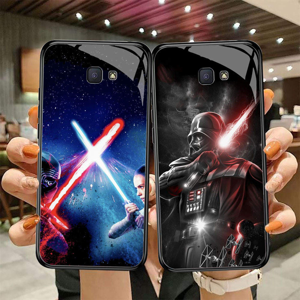 DF-31 Star Wars TPU HD Glass Casing สําหรับ Samsung J7 Prime J6 J4 Core Pro Plus Note 9