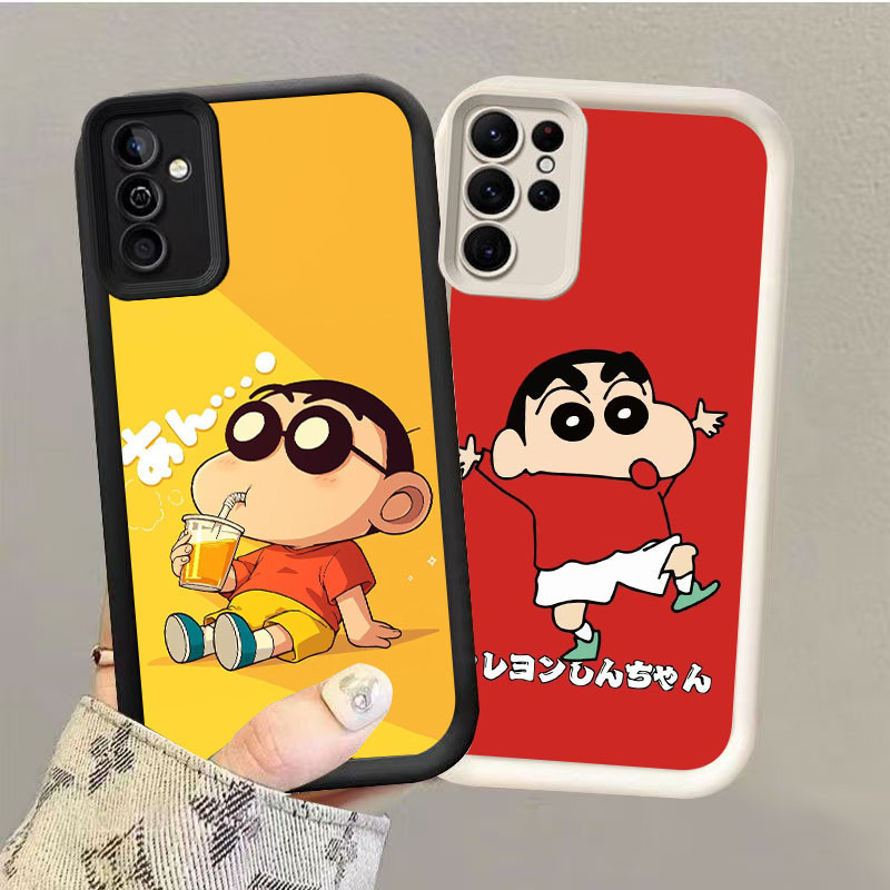 YZ-57 Crayon Shin-chan สวยมากสําหรับ Samsung A55 S25 S21 A54 M15 A26 S24 FE Ultra 5G