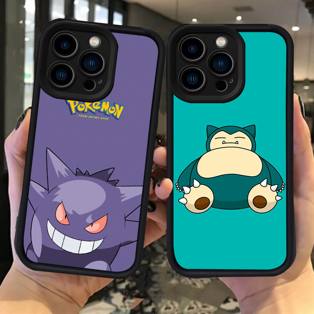 H29 เคสโปเกมอนน่ารักสําหรับ iPhone 15 X XS 16 XR Plus Pro Max