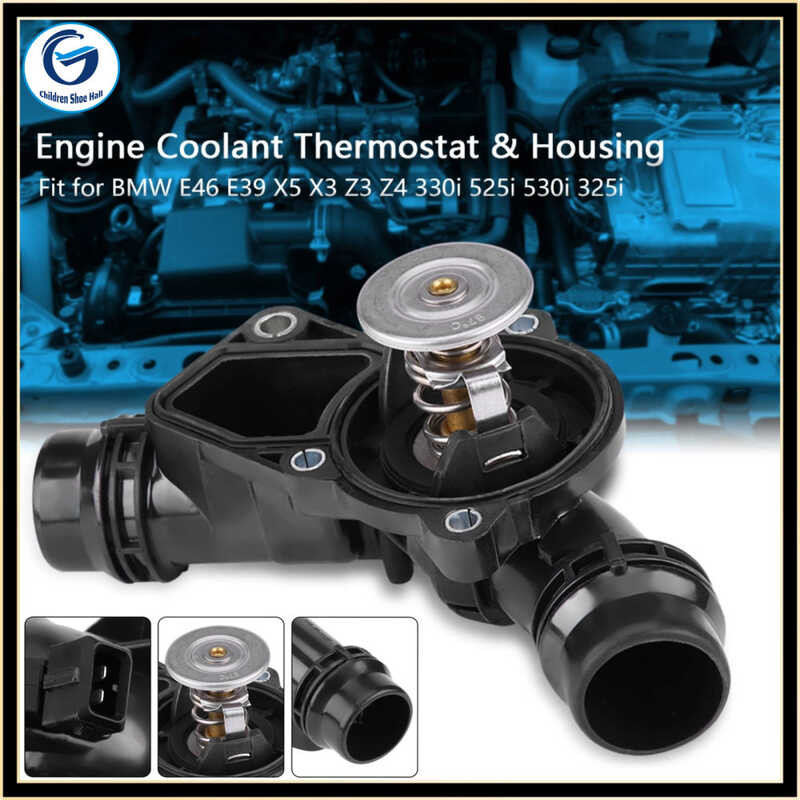 Engine Coolant Thermostat & Housing Assembly 11531437040 for  E46 E39 X5 X3 Z3 Z4 330i 525i