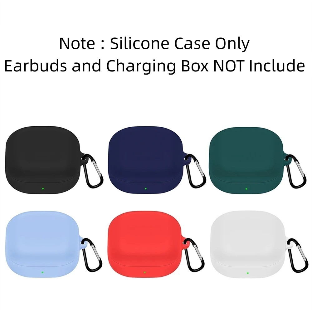 สําหรับ Samsung Galaxy Buds Live/Buds2/Buds Pro/Buds2 Pro/Buds FE Anti-fall และกันฝุ่นซิลิโคนหูฟังป้องกันกรณีฝาครอบ