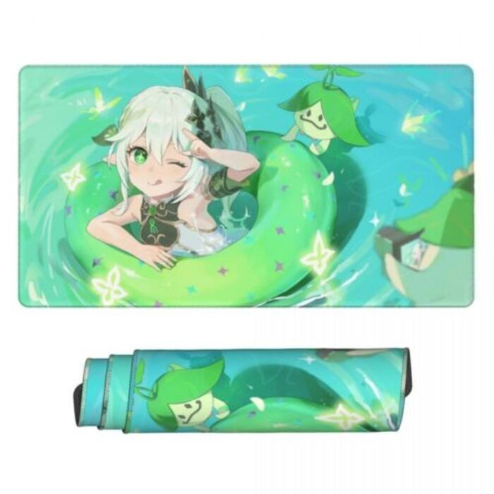 Genshin Impact Nahida Mousepad Manga Gaming Mouse Pad Gamer Play แผ่นรองเม้าส์ N168