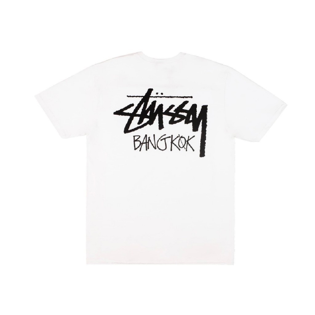 poi ♞,♘,♙Stussy Tee Bangkok (WHITE)