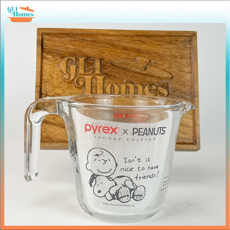 Pyrex แท้ Snoopy Peanuts ถ้วยตวง 500ml