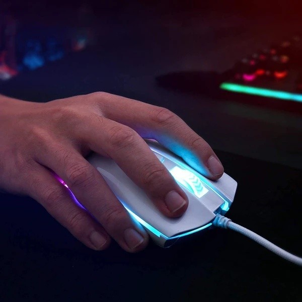 Redragon M711 COBRA GAMING MOUSE RGB สี Backlit M711-2/M711W-1 สีดํา/สีขาว