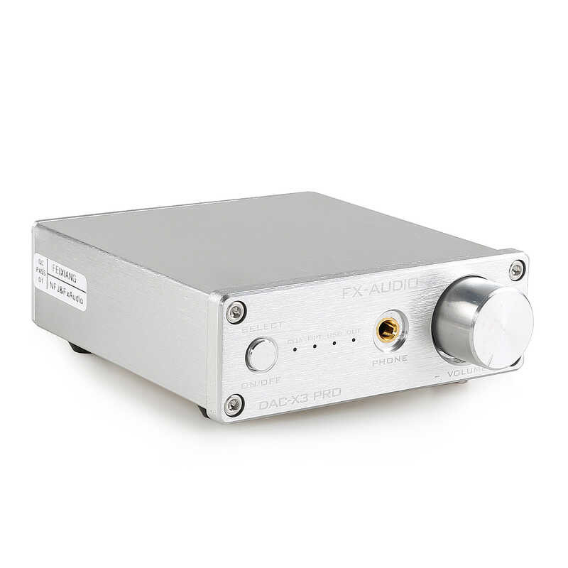 Dac-X3pro 々 Fx-Audio USB DAC Ess9023 Amplifier Cs8416 Support ASRC Transmission Hifi Portable De