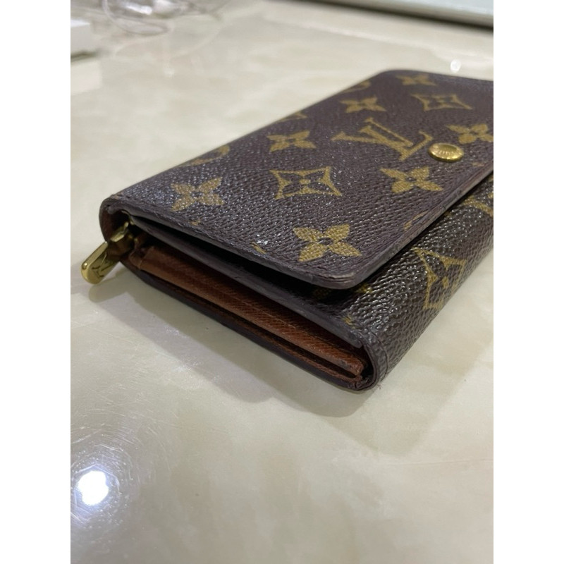 ของแท้ LV Tresor monogram wallet