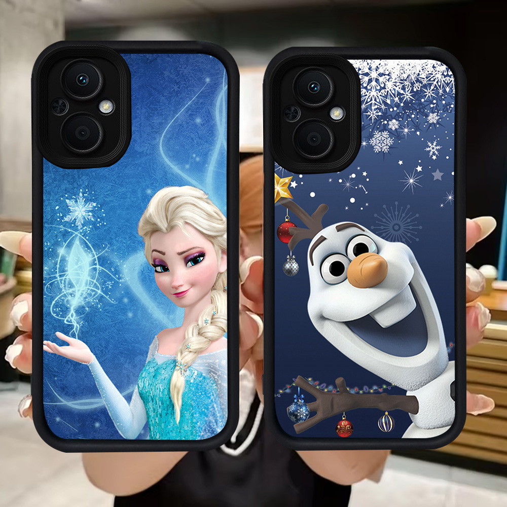 Q101 Frozen soft Casing สําหรับ OPPO Reno 7Z 8Z 7 8 Find X5 Lite 5G