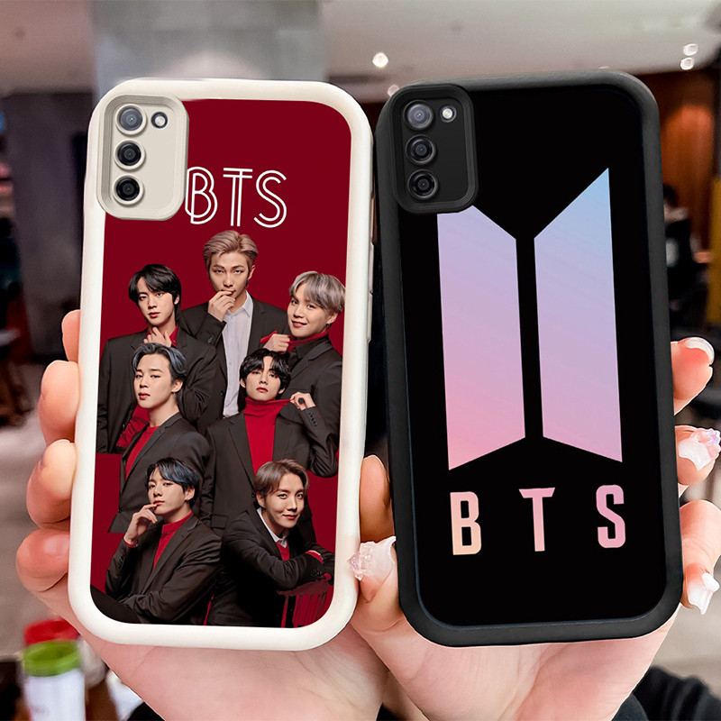 SAMSUNG ปลอกกันกระแทกสําหรับSamsung A03S A31 M21 A71 M02S A51 F02S M30S A02S S20 FE WF8 BTS Boy