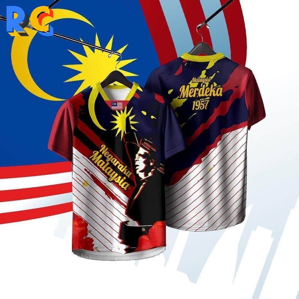 RC- ผู้ชายผู้หญิงที่มีอยู่ August 31st Independence Day ออกแบบใหม่ NFL Edition Baju Jersey Outdoor s
