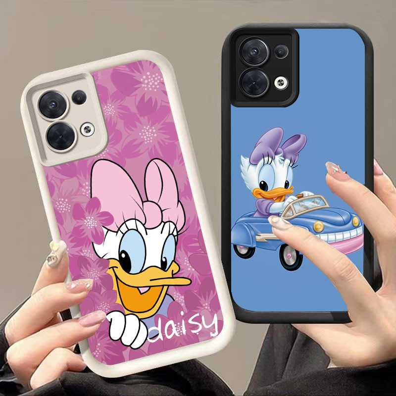 YZ-44 Donald Duck Daisy สวยมากสําหรับ OPPO Reno 8 F21 7 7Z 8Z F21S Pro Lite 5G
