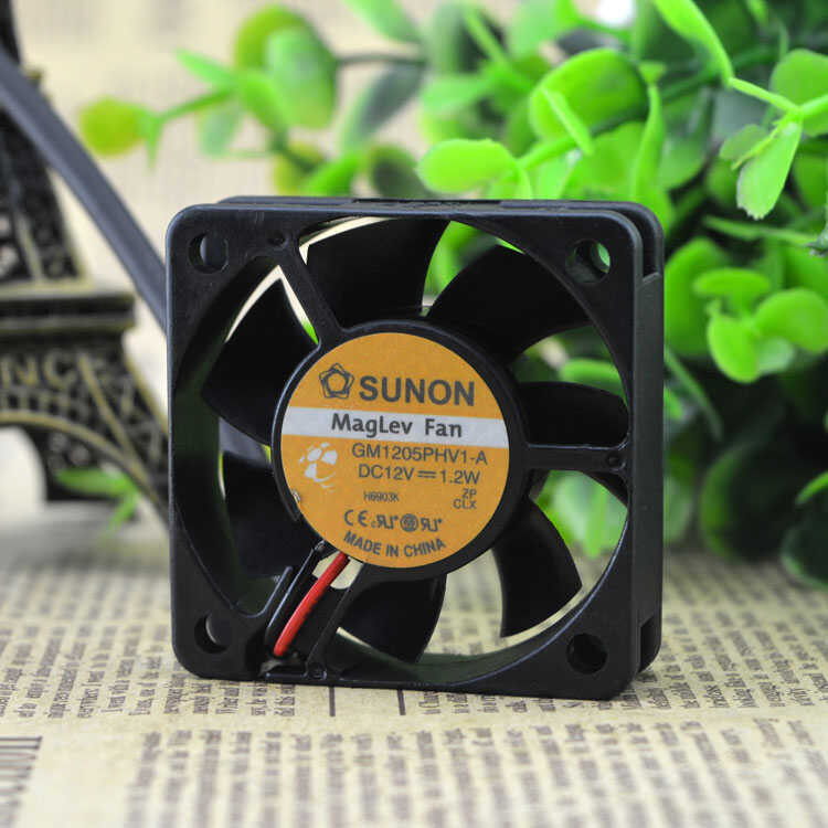 Jianzhun SUNON 5015 5 ซม.เซิร์ฟเวอร์พัดลมเงียบ 12V 1.2W GM1205PHV1-A