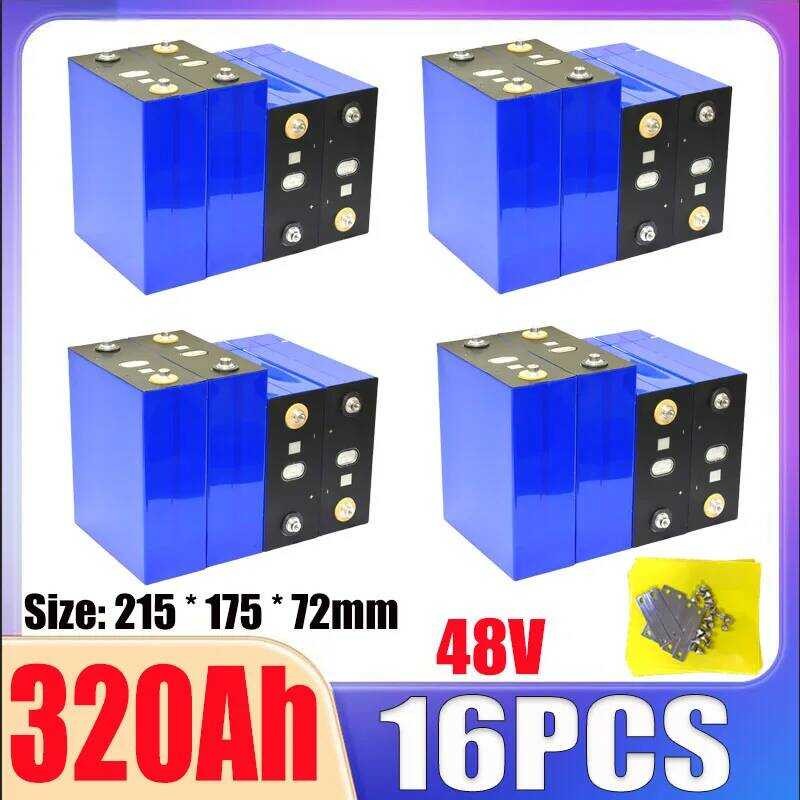 3.2v 16 ชิ้น 340Ah 320Ah 280Ah 200Ah 150AH 120AH Lifepo4 A-class 3C DIY 48V RV ลิเธียมไอออนฟอสเฟต