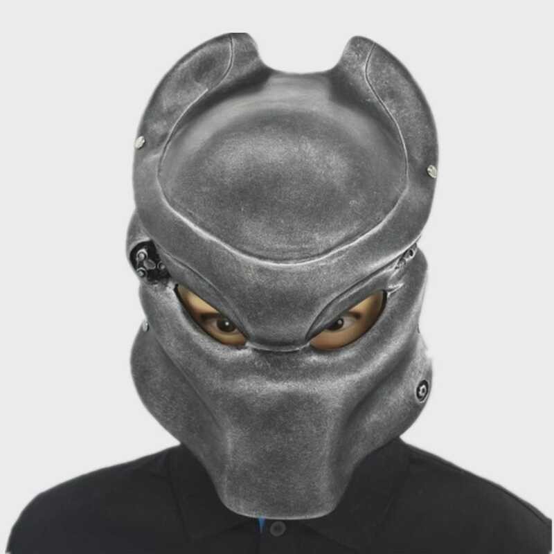 ใหม่ Predator Mask Warrior หน้ากากเรซิ่น Predator Mask Prom Party Dress Up Predator