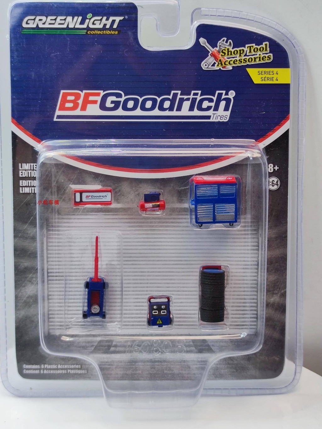 GreenLight 1:64 Shop Tools Series BFGoodrich车间工具 16080-B