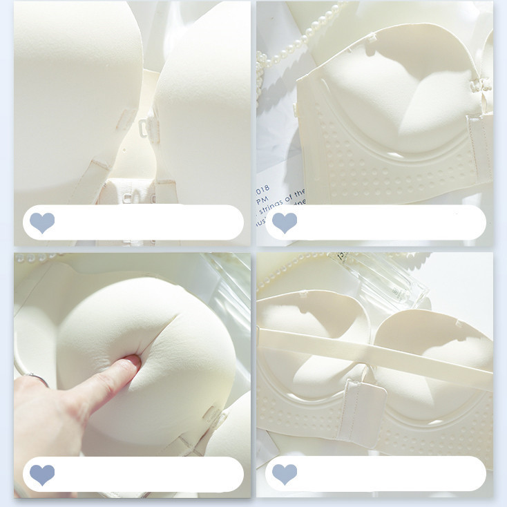 ฟองน้ําหนาผู้หญิงปิดด้านหน้าชุดชั้นในหน้าอกเล็ก ดัน ขึ้น สาวเยาวชนชุดชั้นในนุ่มไร้สายที่ไม่มีสายหนังหญิง ข ราเล็ต - รูปที่ 7