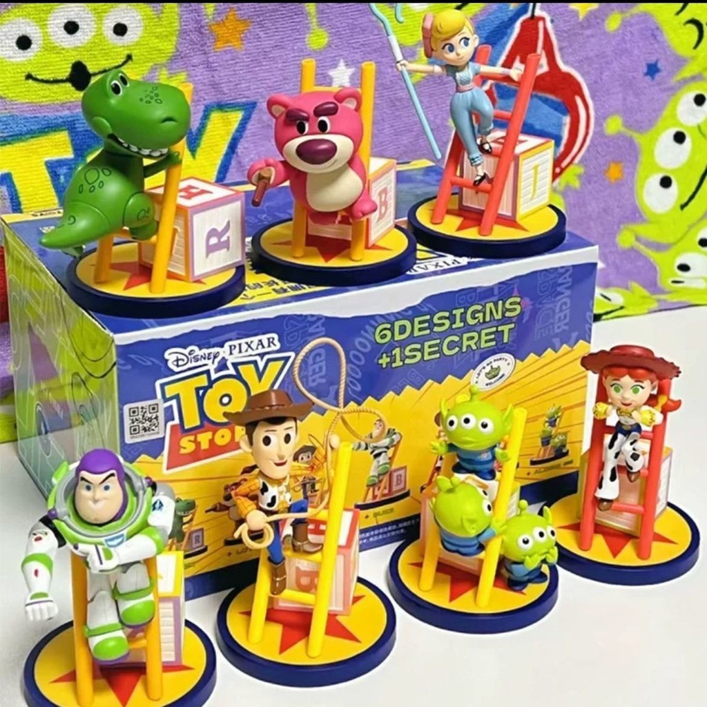 ของแท้ 52TOYS Toy Story Ladder Series กล่องตาบอดรูปเครื่องประดับสร้างสรรค์ของขวัญวันเกิดคำแนะนำ