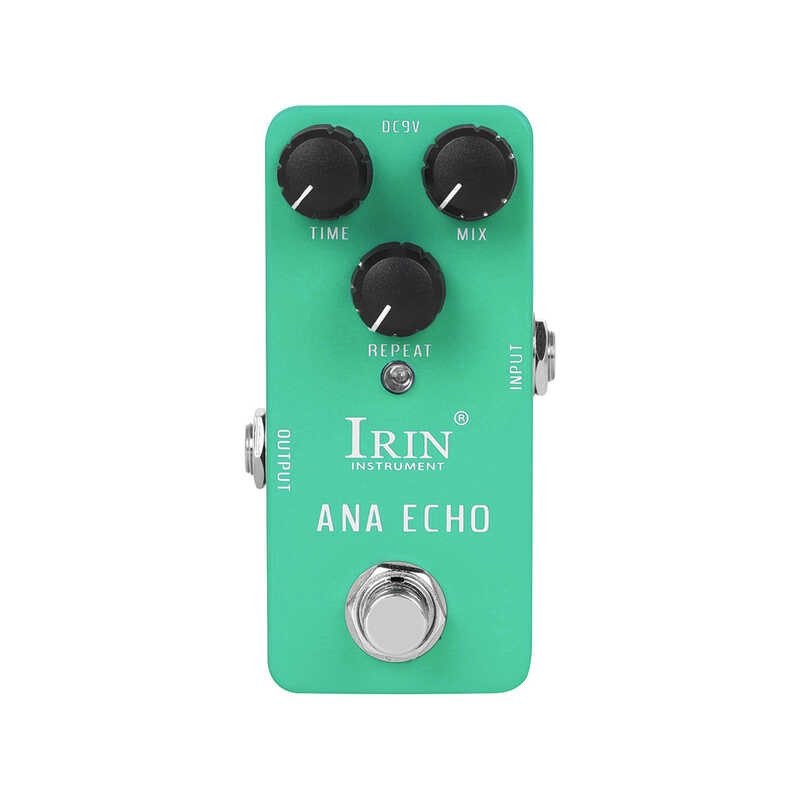 ➧ IRIN Rs-10 Ana Echo Guitar Effect Pedal เอฟเฟกต์ความล่าช้าแบบอะนาล