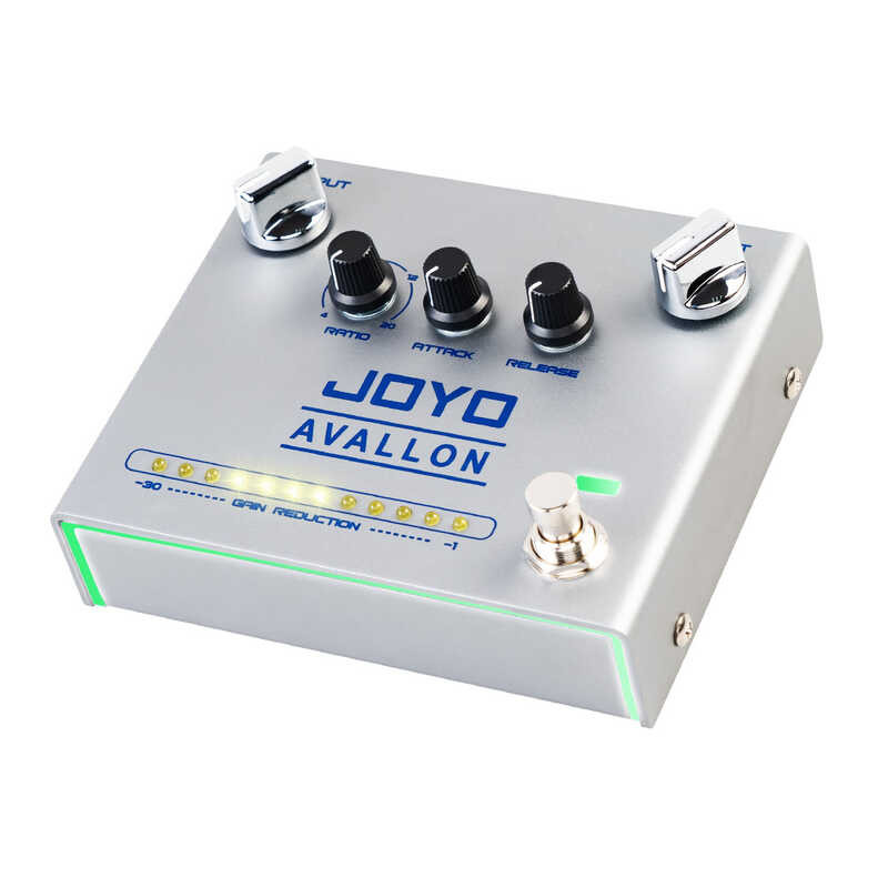 ➧ JOYO R-19 AVALLON การบีบอัดกีต้าร์เอฟเฟกต์บอร์ดเสียงอบอ