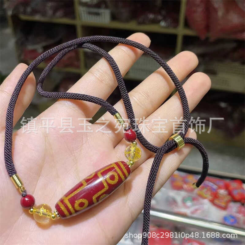 Cinnamus เก้าตาสร้อยคอ Sky Pearl ปรับ Lanyards ห้องสด Sky Pearl โซ่ไหปลาร้า สินค้าที่ได้รับเหมือนภาพ