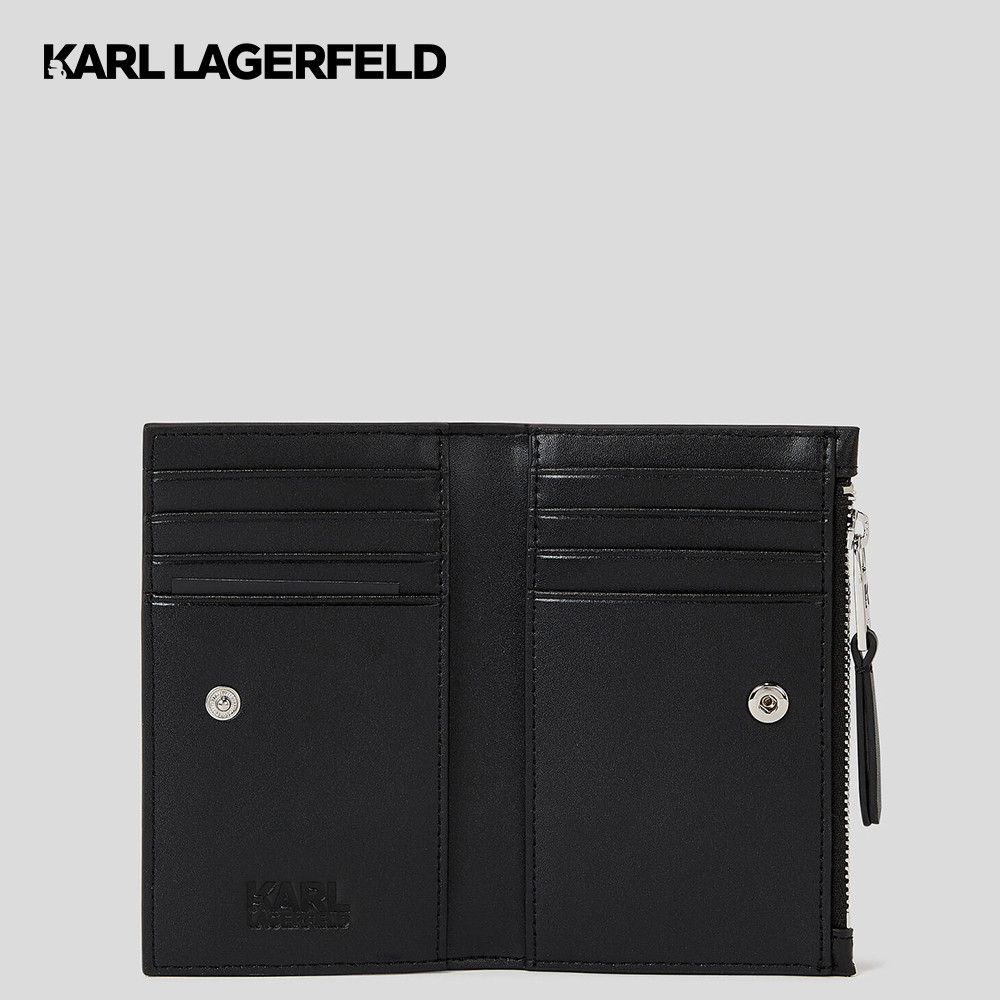 KARL LAGERFELD - K/SIGNATURE FOLDED CARDHOLDER 230W3229 กระเป๋าใส่บัตร