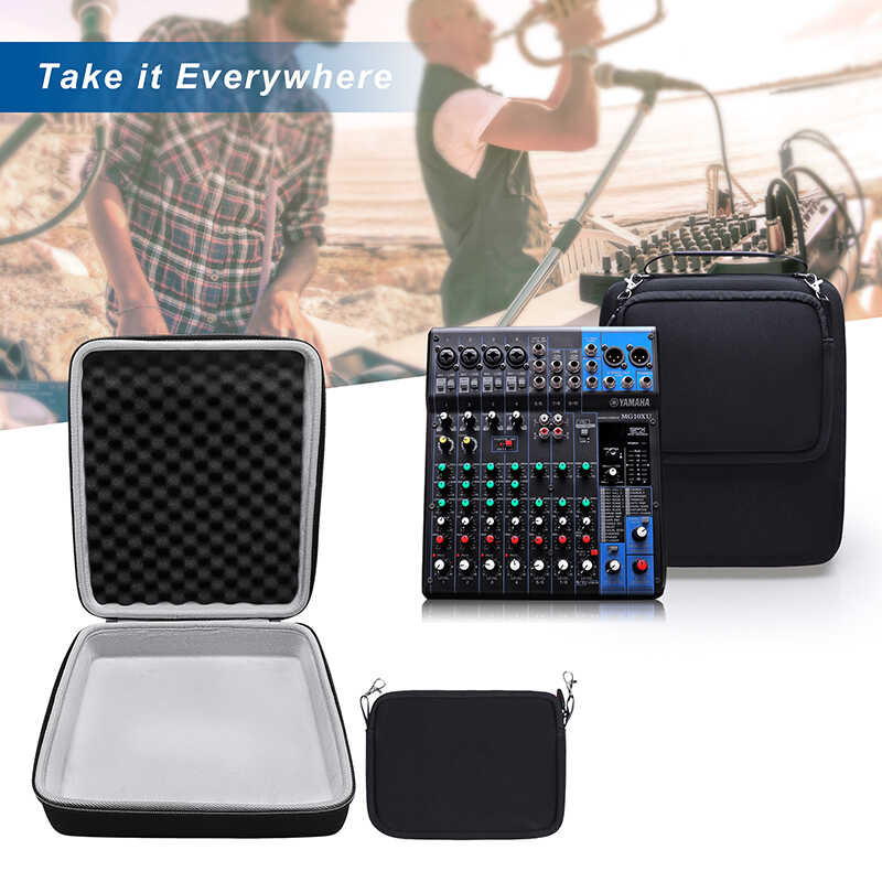 Δ XANAD EVA Hardshell สำหรับ Yamaha Mg10xu Mg10 / Mg0610 Input Stereo Mixer พกถุงเ