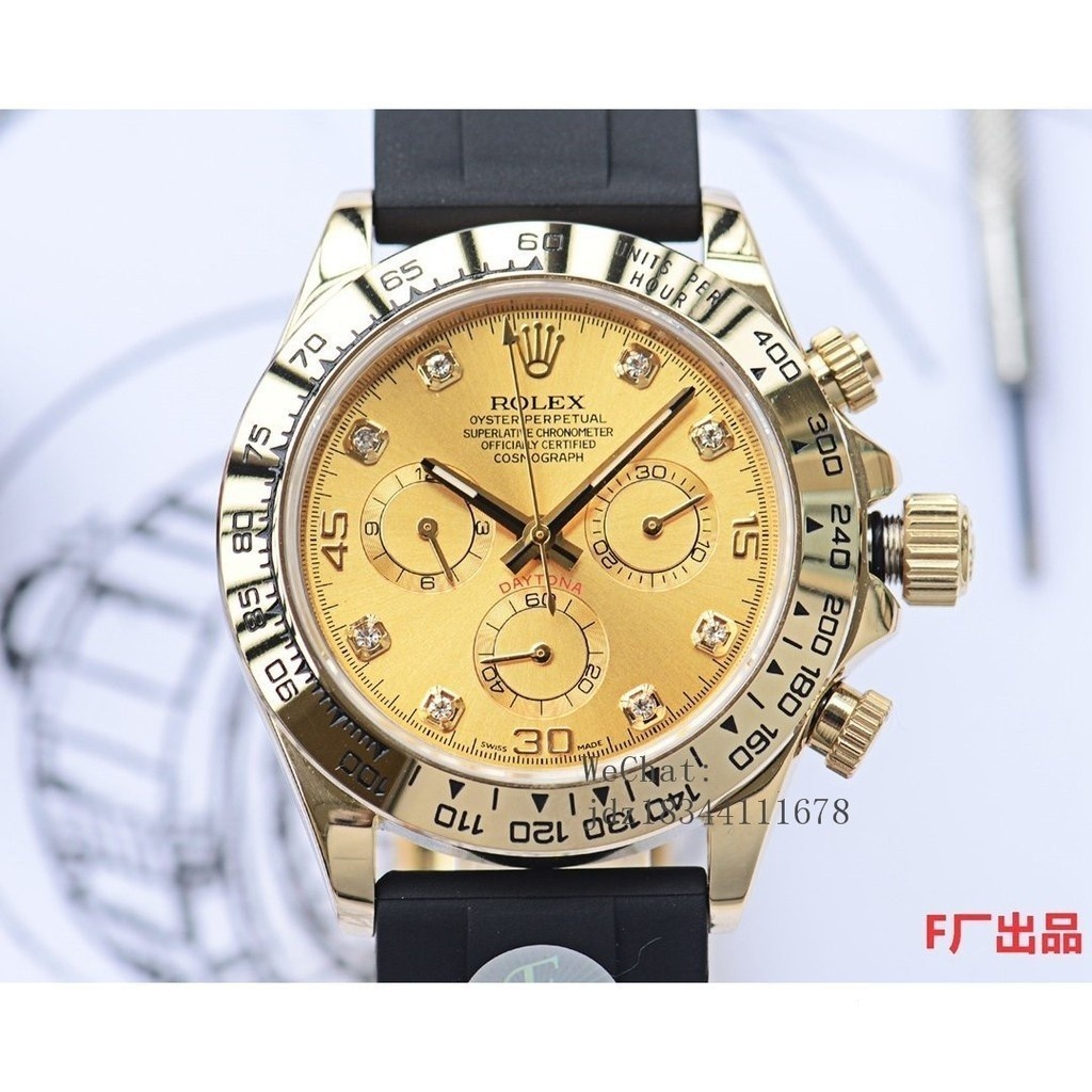 Rolex Cosmograph Daytona Series 40mm นาฬิกาผู้ชาย gty