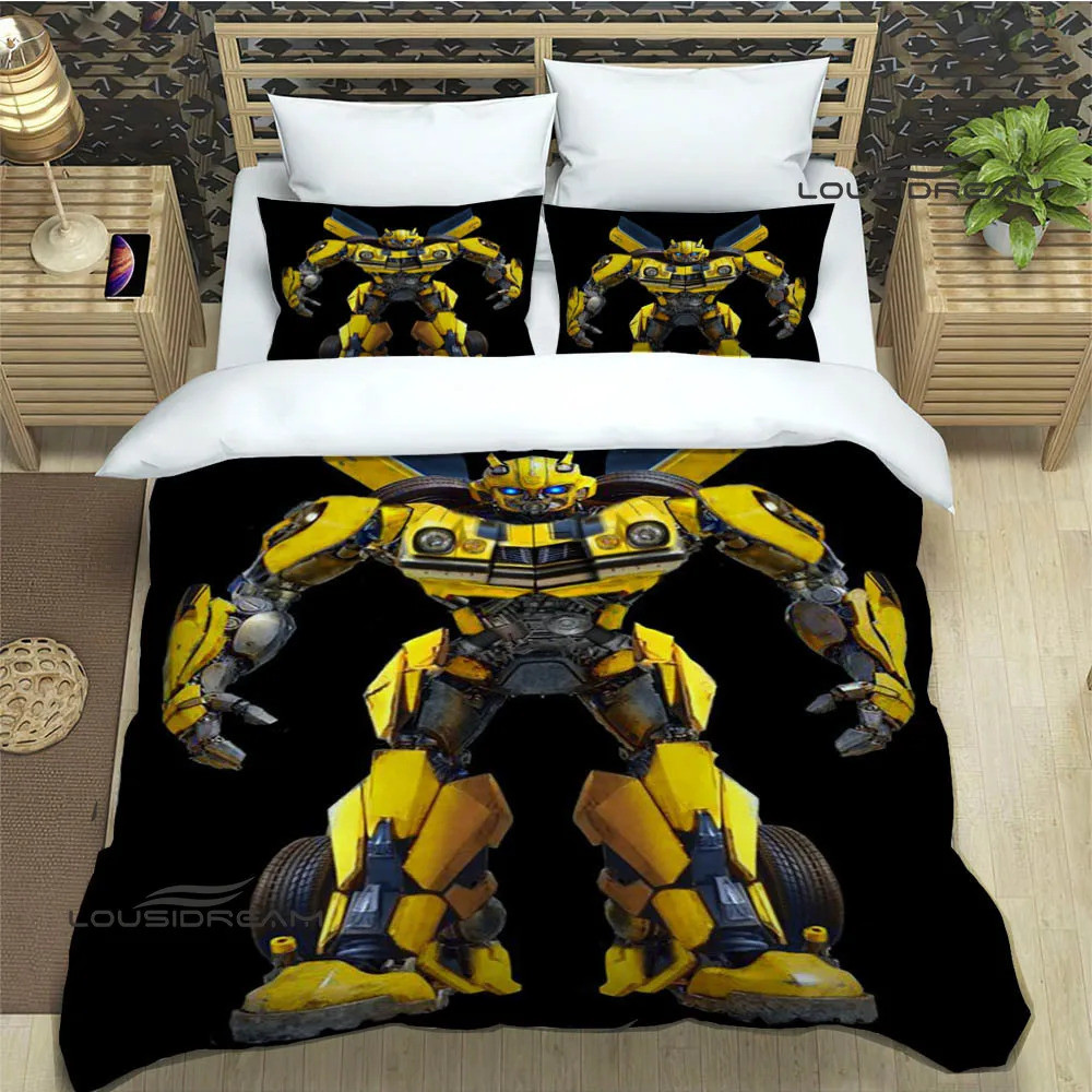 Bedding T-Transformers printed Sets exquisite supplies duvet cover bed comforter bedding set birthd