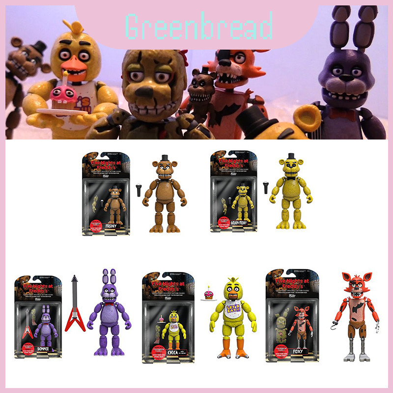 Fnaf Funko Eye-catching Five Nights At Freddys Action Figure Golden สําหรับ Freddy Displays