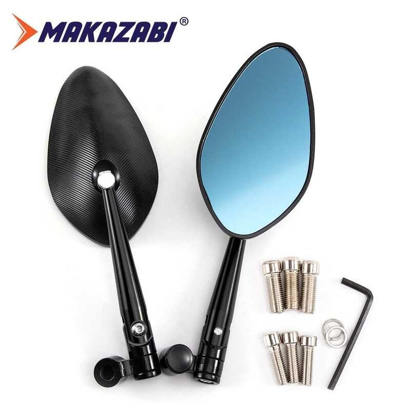 々 รถจักรยานยนต์ กระจก CNC สำหรับ Honda XADV PCX MSX Yamaha Mt03 Mt07 Mt0