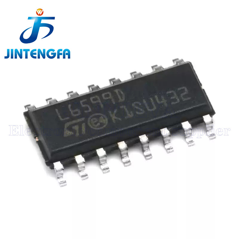 5PCS L6599D L6599DTR L6599AD L6599ADTR L6599 SOIC-16 ตัวควบคุมการสลับ Hi Vltg resonant Controller ผล