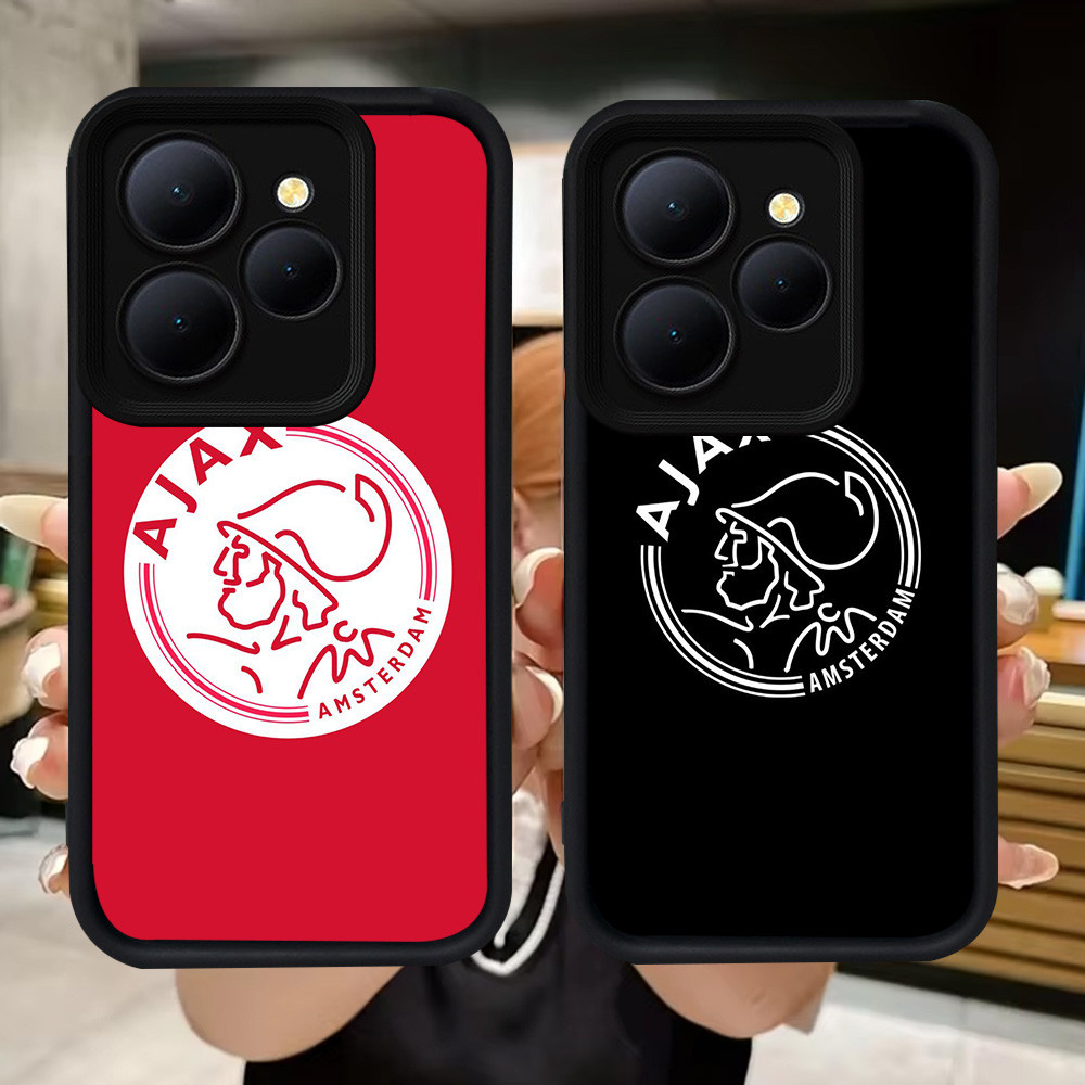 Q117 Ajax-Amsterdam soft Casing สําหรับ Tecno POP Pova Spark GO1S 4 GO 2023 2024 8 9 20 GO1 7 5 6 GO