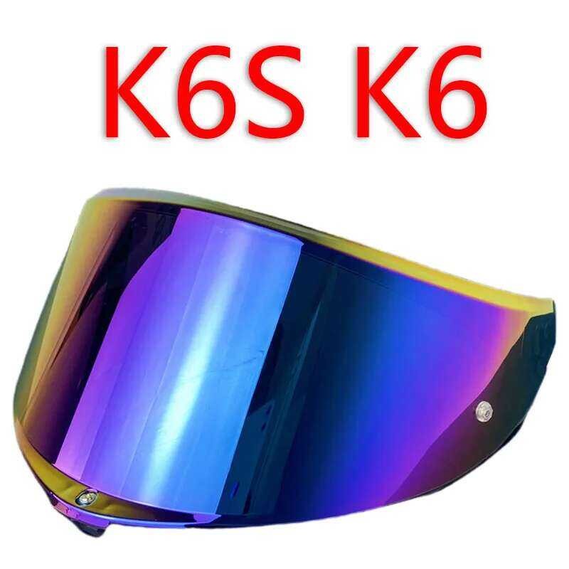 K6S ชิลด์หน้ากาก สำหรับหมวกกันน็อค AGV K6 ความทนทานสูง ชิลด์กันแดด เลนส์ป้องกัน