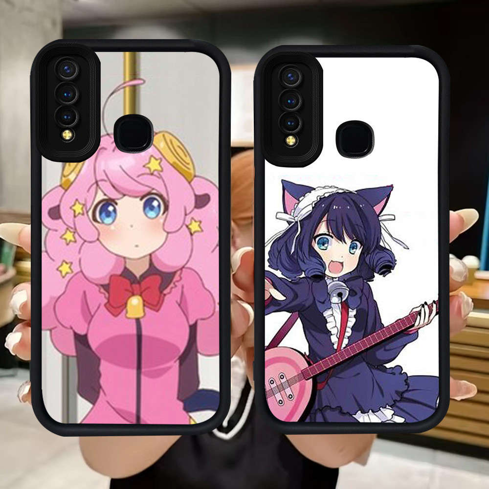 Q36 Showbyrock soft Casing สําหรับ VIVO Y30 Y50 Y19 V9 Y95 Y93 Y12 Y91 Y30i Y15 Y17 Z1 Pro Y91C