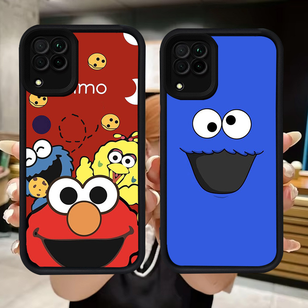 Q123 Sesame Street soft Casing สําหรับ Samsung F04 A04E M04 J7 Pro A12 A06 A07 A22 A04 A05 J2 Prime 