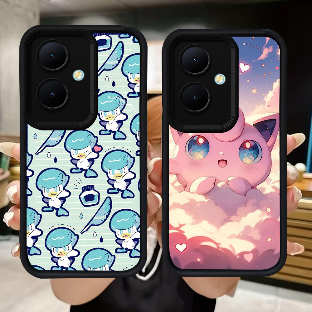 Q74 Pokemon soft Casing สําหรับ OPPO Reno 11 8T 13F 11F 10 Pro 5G
