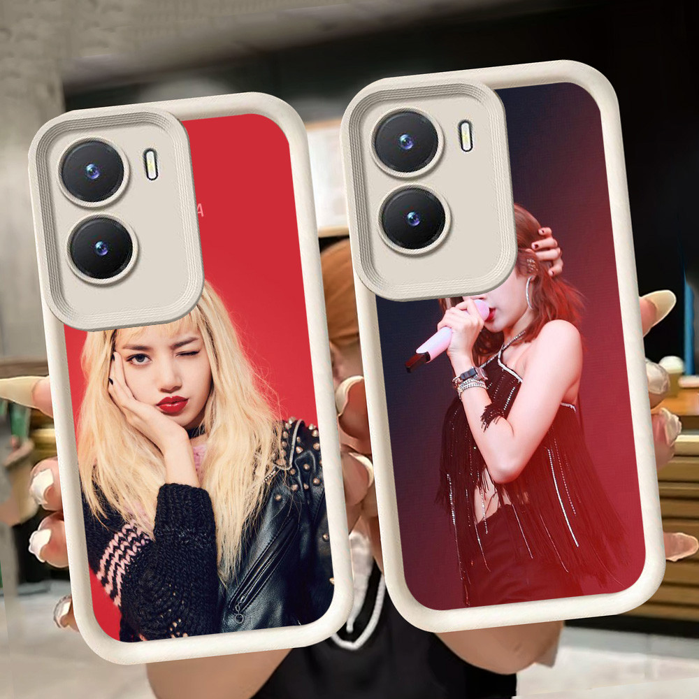 ปลอกอ่อนสําหรับ VIVO Y16 Y75 Y15a Y22 Y22s Y35 Y56 Y15s Y01 IQOO Z9X Y55 Z9 5G 13 Z10 T4 สีขาว Q65 B