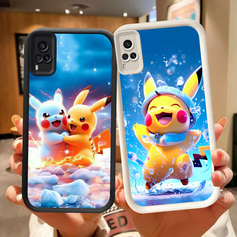 YZ-76Pikachu CoolสําหรับVIVO Y53s V21 Y51 Y33 Y73 Y51A Y51S V21E Y31 2020 2021
