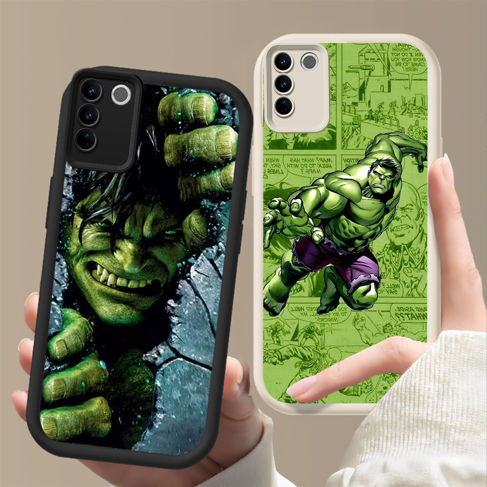 ปลอกกันกระแทกสําหรับ VIVO V27E V27 V29 V29E Y200e Y100 Pro FF-34 The Incredible Hulk Marvel