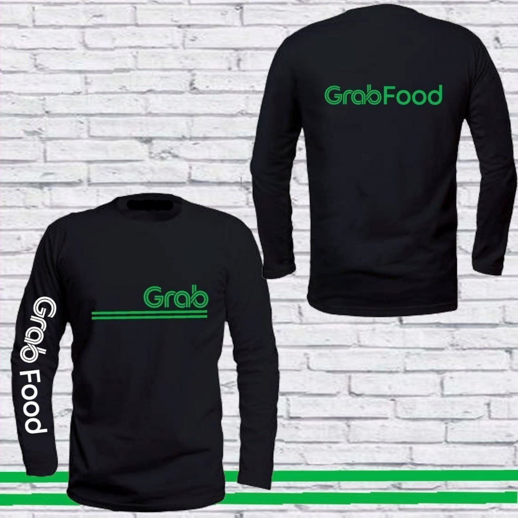Grab Food/ Grab Express แขนยาวและเสื้อยืด